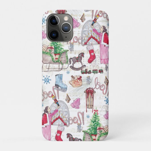 Elegant kerstsprookje Case-Mate iPhone case (Achterkant)