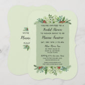 Elegant kerstvakantie Vrijgezellenfeest Kaart (Voorkant / Achterkant)