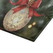 Elegant kerstversiering Collectie met rode boog Snijplank (Hoek)