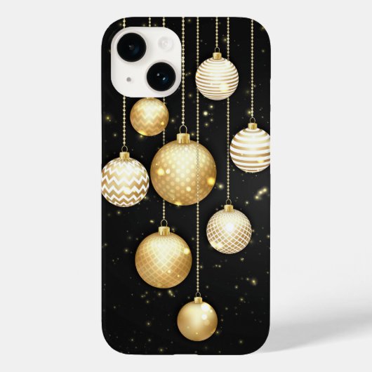 Elegant kerstversieringen Case-Mate iPhone case (Achterkant)