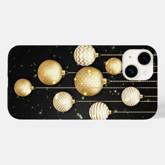 Elegant kerstversieringen Case-Mate iPhone case (Achterkant (horizontaal))
