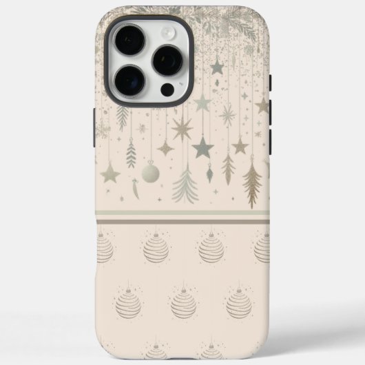 Elegant kerstversieringen Case-Mate iPhone case (Achterkant)