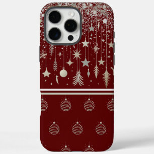 Elegant kerstversieringen iPhone 16 pro max hoesje