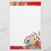 Elegant Kimono - Japanse designfabriek Briefpapier (Voorkant)