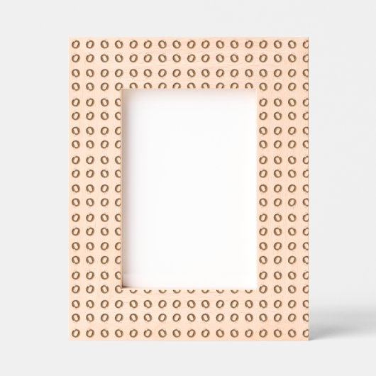 Elegant Kinder monogram Gegraveerde Lijstjes (Voorkant)