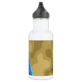 Elegant Kingfisher Artwork | Waterflesje Waterfles (Rechts)