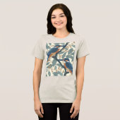 Elegant Kingfisher T-shirt (Voorkant volledig)