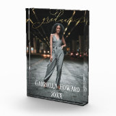 Elegant Klasse van 20XX Foto Acrylblok (Rechts)