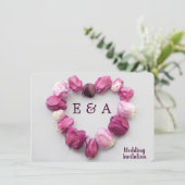 Elegant klassiek hedendaags bloemhartenhuwelijk (Staand voorkant)