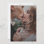 Elegant klassiek kalligrafiefoto DAT WE NOG STEEDS Kaart (Voorkant)