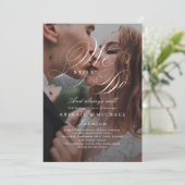 Elegant klassiek kalligrafiefoto DAT WE NOG STEEDS Kaart (Staand voorkant)