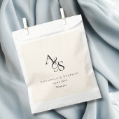 Elegant, Klassiek, Monogram, Huwelijk Bedankzakje