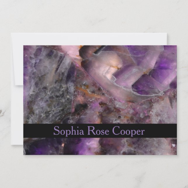 Elegant klassiek Paarse kwarts patroon (Voorkant)