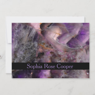 Elegant klassiek Paarse kwarts patroon