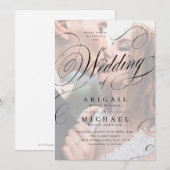 Elegant klassiek uitvinder van de calligrafie-foto kaart (Voorkant / Achterkant)