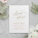Elegant klassiek vintage Vrijgezellenfeest voor ka Kaart<br><div class="desc">Moderne,  klassieke vrijgezellenfeest kalligrafie in kleur bewerkbare gouden kleur,  eenvoudig en elegant. Geweldige minimalistische vrijgezellenfeest kaarten voor een oude bruiloft,  een traditionele bruiloft en een klassieke bruiloft. Bekijk alle overeenkomende stukken in collectie.</div>