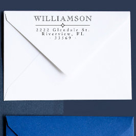 Elegant Klassieke Aangepaste Aangepaste Aanpassing Zelfinktende Stempel