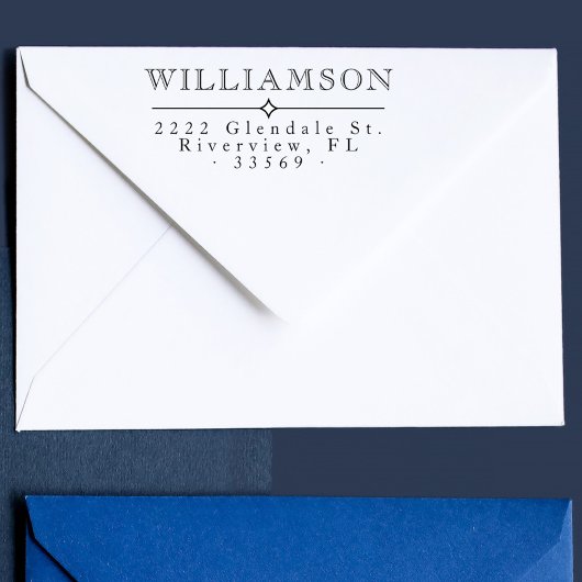 Elegant Klassieke Aangepaste Aangepaste Aanpassing Zelfinktende Stempel