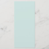 Elegant klassieke bruiloft menu (Voorkant)