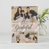 Elegant klassieke Herfst Thanksgiving Kaart (Staand voorkant)