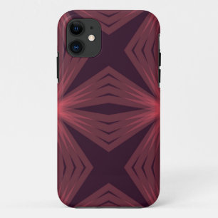 Elegant klassieke, retro-achtige geometrische bloe Case-Mate iPhone case