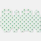 Elegant Klaverpatroon Gevel 5x3x6.5 Bedankdoosjes (Ongevouwen)