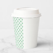 Elegant klaverpatroon papieren bekers (Links)