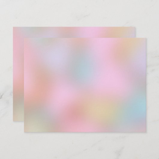 Elegant kleuren Blank Sjabloon Abstract Moderne (Voorkant / Achterkant)