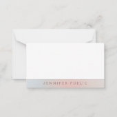 Elegant kleuren Moderne Minimale Sjabloon Eenvoudi (Voorkant)