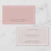 Elegant kleuren Moderne professionele, stijlvolle  Visitekaartje (Voorkant / Achterkant)