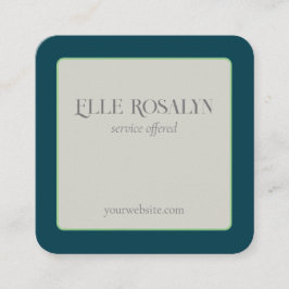 Elegant Kleuren Visitekaartje