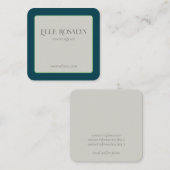 Elegant Kleuren Visitekaartje (Voorkant / Achterkant)