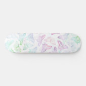 Elegant kleurig glitter Butterfly-ontwerp Persoonlijk Skateboard (Horizontaal)