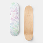 Elegant kleurig glitter Butterfly-ontwerp Persoonlijk Skateboard (Voorkant)