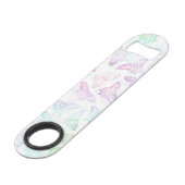 Elegant kleurig glitter Butterfly-ontwerp Speed Flessenopener (Achterkant Gekanteld)