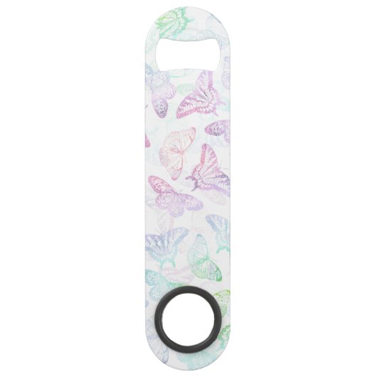 Elegant kleurig glitter Butterfly-ontwerp Speed Flessenopener (Voorkant)