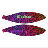 Elegant kleurig glitter, dierlijk gedrukt 3D Monog Basketbal (Panelen)