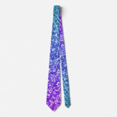 Elegant kleurig glitter-ontwerp stropdas (Voorkant)