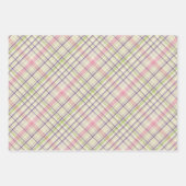 Elegant kleurig licht trommelpatroon inpakpapier vel (Voorkant)