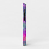 Elegant kleurig marmer monogram Case-Mate iPhone case (Achterkant/links)