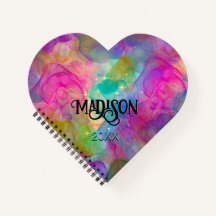 Elegant kleurig marmer monogram