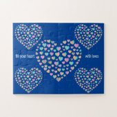 Elegant kleurig ontwerp van het kunststofpatroon legpuzzel (Horizontaal)