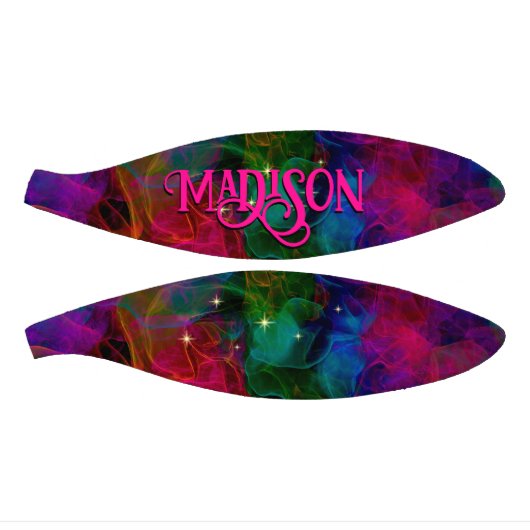 Elegant kleurige sparren rookmonogram basketbal (Panelen)