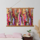 Elegant kleurrijk Abstract Hangend Wandkleed (Slaapkamer)