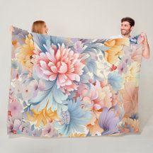 Elegant kleurrijk bloemenpatroon Japan Art