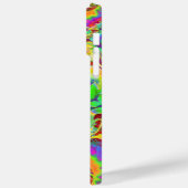 Elegant kleurrijk bloemig abstract patroon Case-Mate iPhone case (Achterkant / Links)