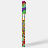 Elegant kleurrijk bloemig abstract patroon Case-Mate iPhone case (Achterkant / Rechts)