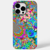 Elegant kleurrijk bloemig abstract patroon Case-Mate iPhone case (Achterkant)