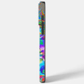 Elegant kleurrijk bloemig abstract patroon Case-Mate iPhone case (Achterkant / Links)