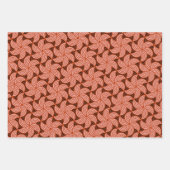 Elegant Kleurrijk Concentrisch Cirkelpatroon Inpakpapier Vel (Voorkant 2)